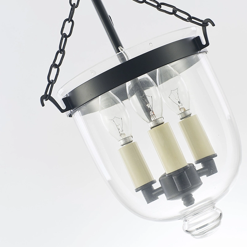 handblown glass pendant light