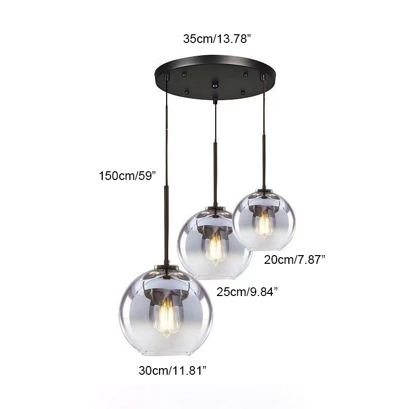 silver pendant light for living room 3