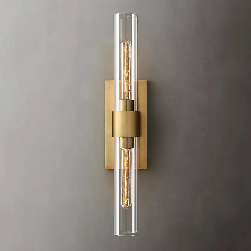 Ravelle Linear Sconce Glass Tube