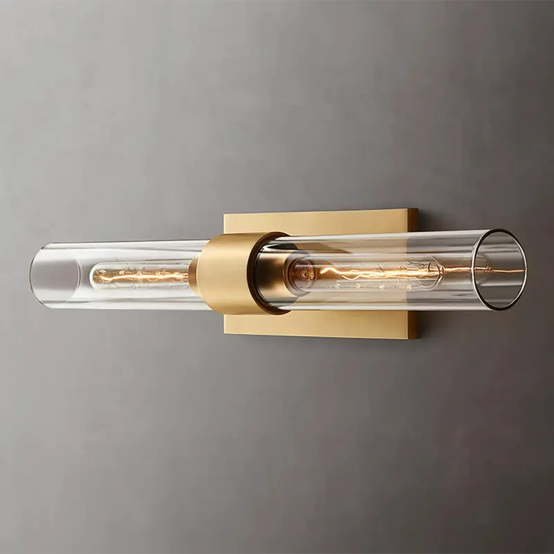 Ravelle Linear Sconce Glass Tube - Image 3