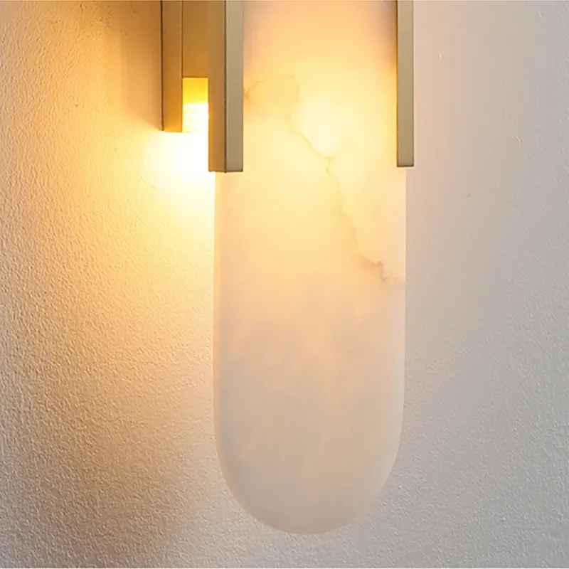 Melange Elongated Marble Wall Sconce - Image 7