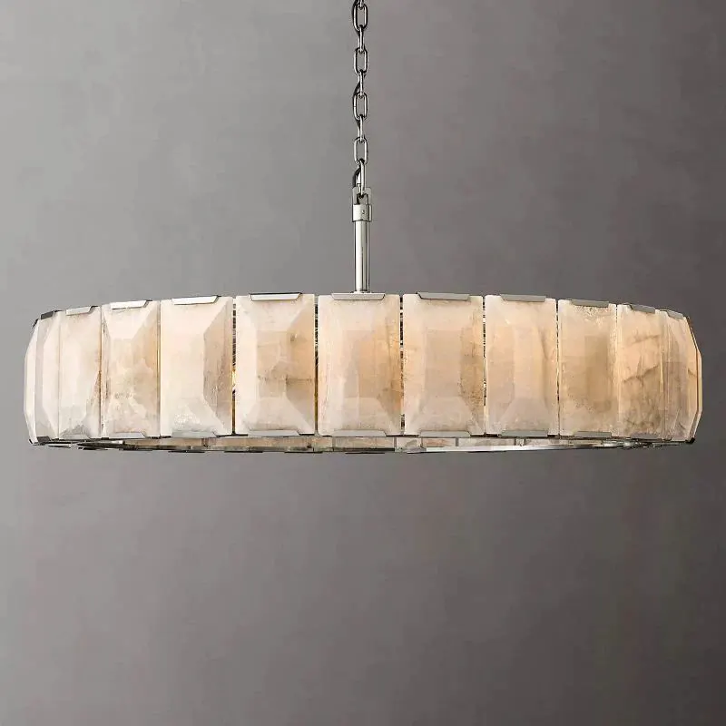 Harlow Marble Round Chandelier_1
