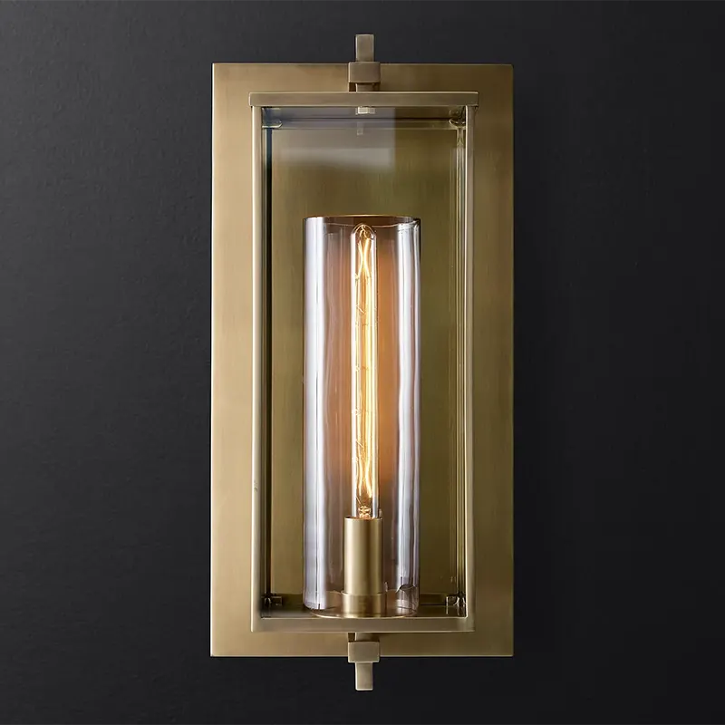 Devaux Square Grand Outdoor Wall Sconce - Image 2